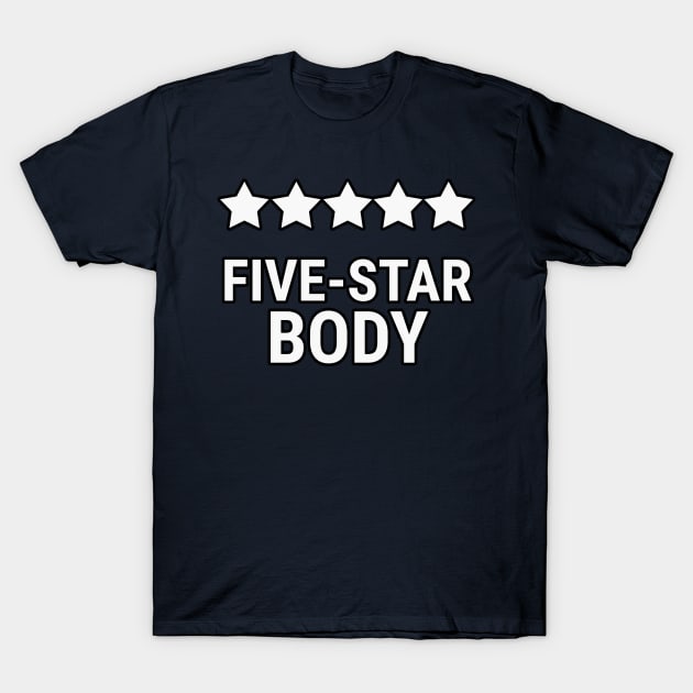 Five star body T-Shirt by Rabbit Hole Designs